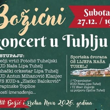 Božićni koncert u Tuhlju