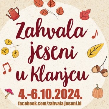 Zahvala jeseni u Klanjcu